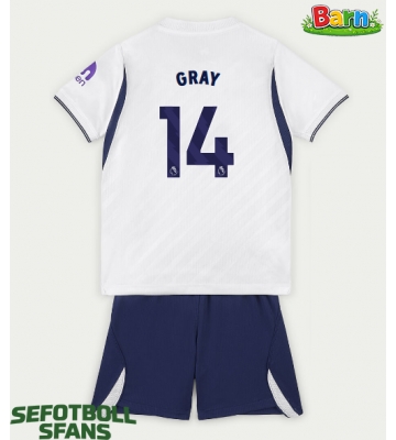 Tottenham Hotspur Archie Gray #14 Hemmaställ Barn 2026-27 Kortärmad (+ Korta byxor)